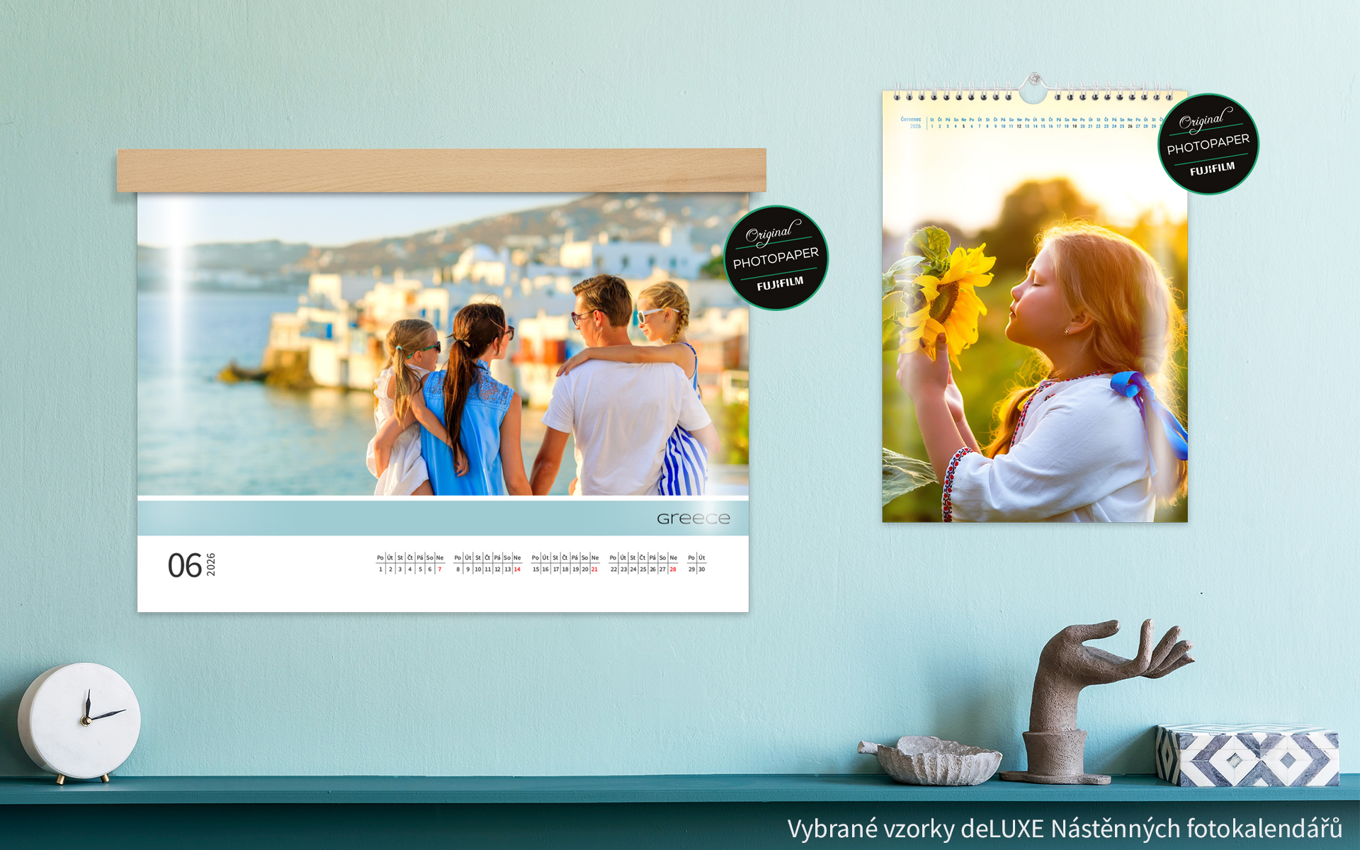 deLUXE Nástěnné fotokalendáře od HappyFoto