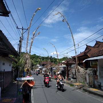 cestování na Bali