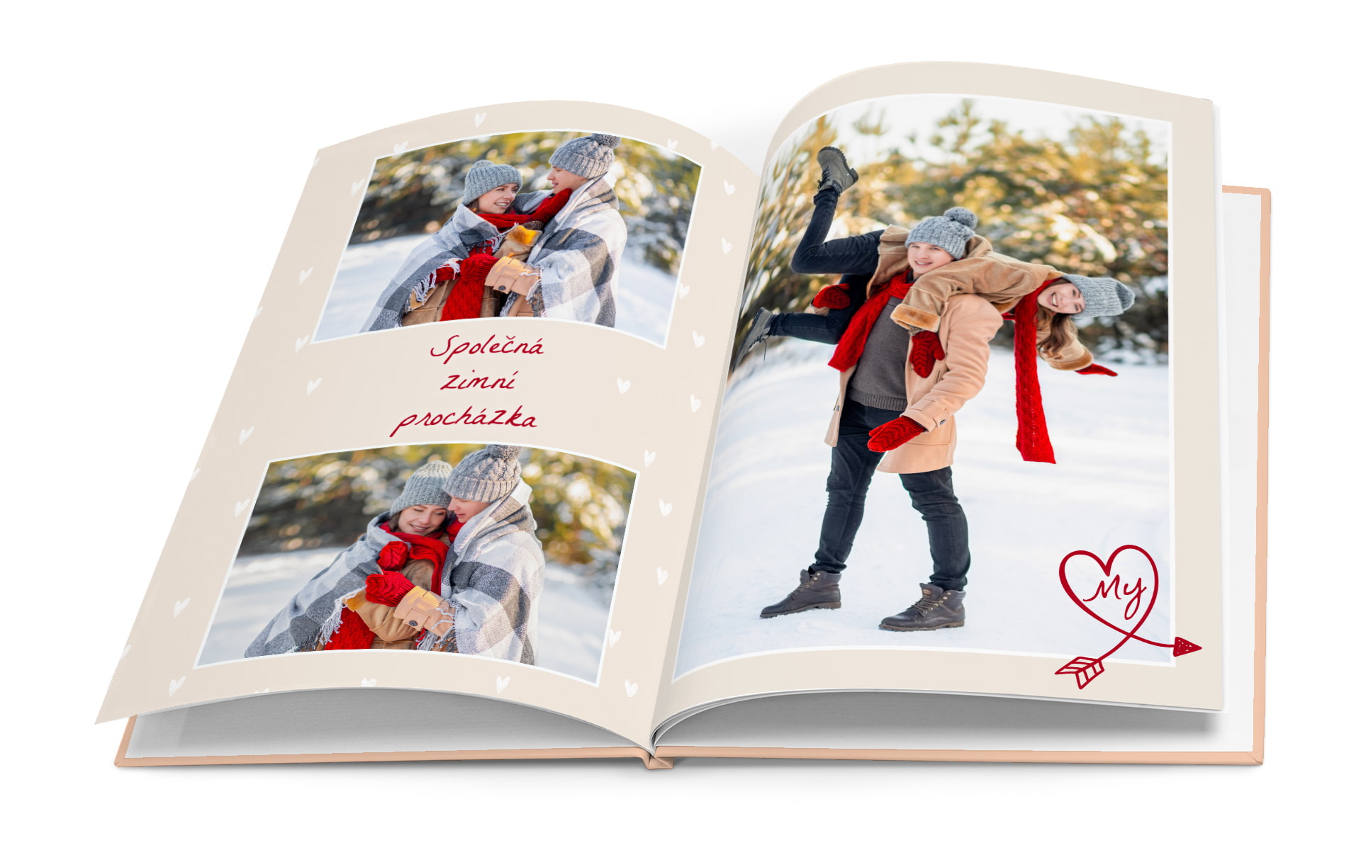Fotokniha pevná, cca A4 na výšku