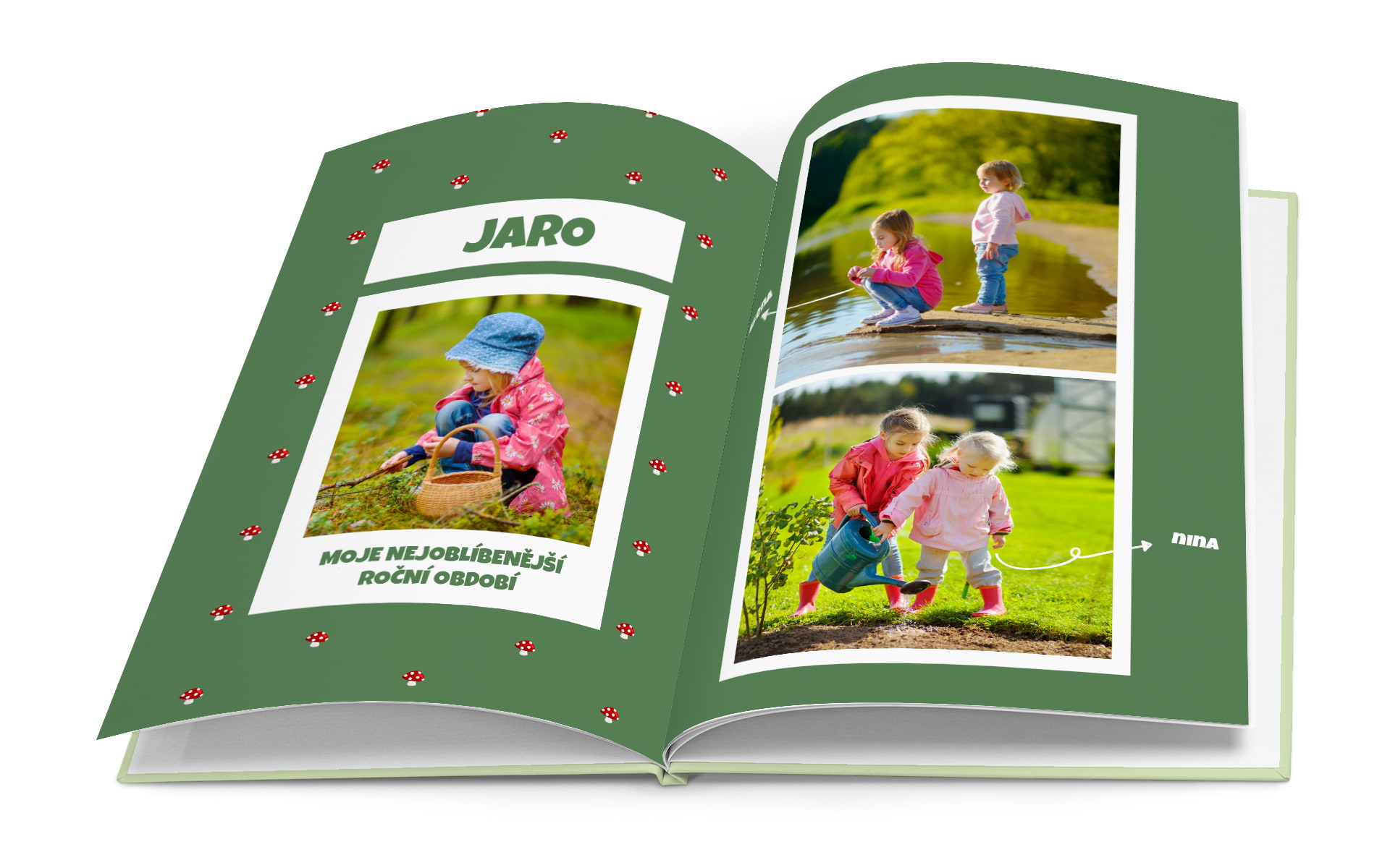 Fotokniha pevná, cca A4 na výšku