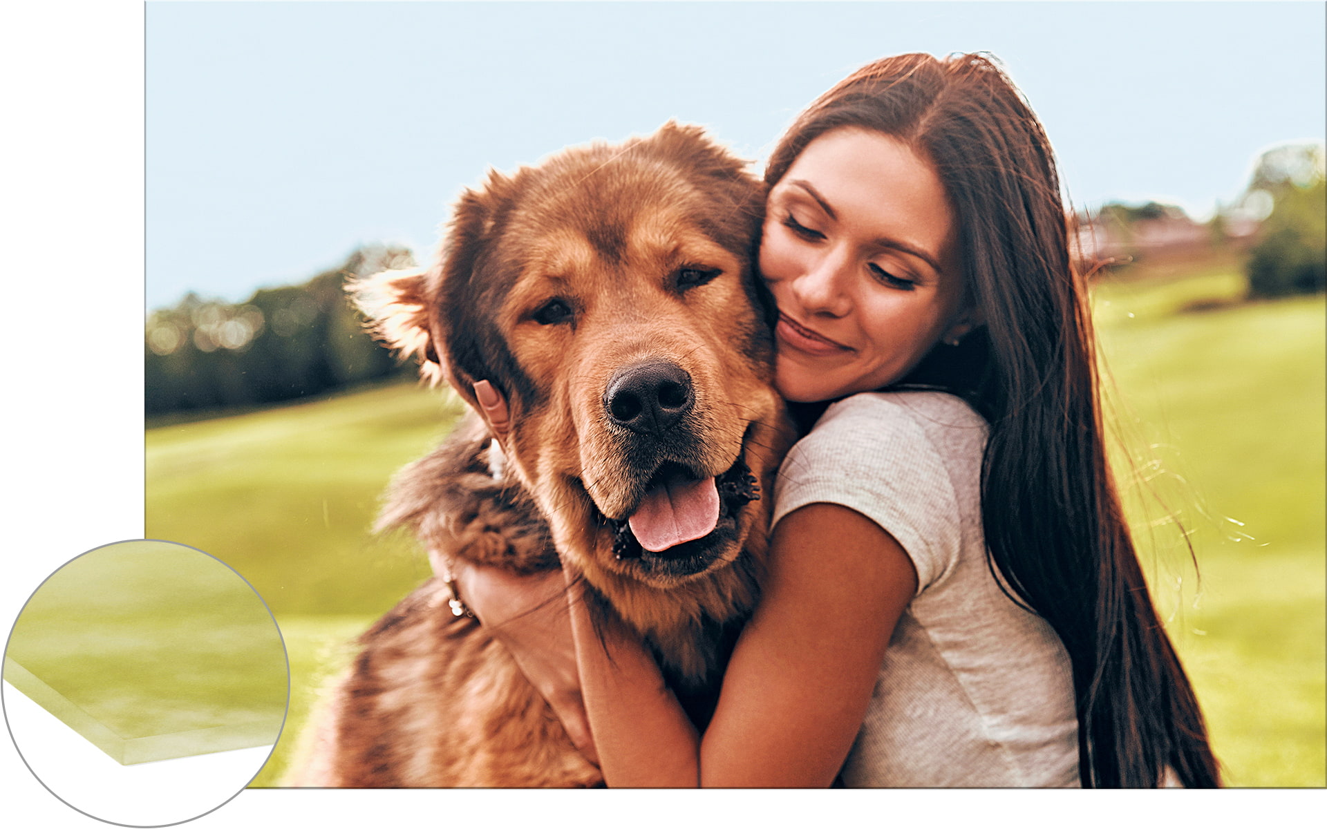 Foto za akrylátovým sklem 60 x 90 cm od HappyFoto