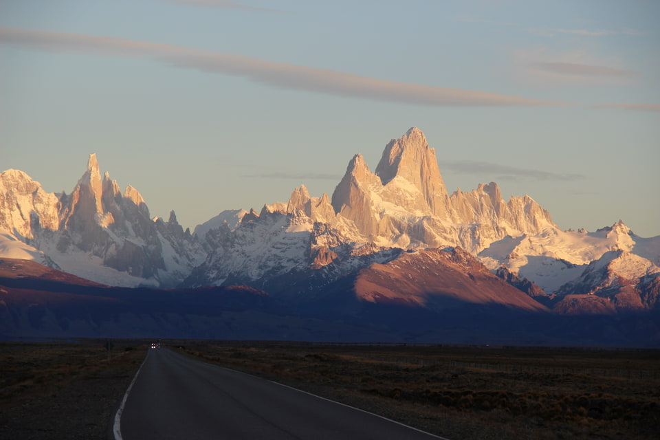Ráno v El Chaltén