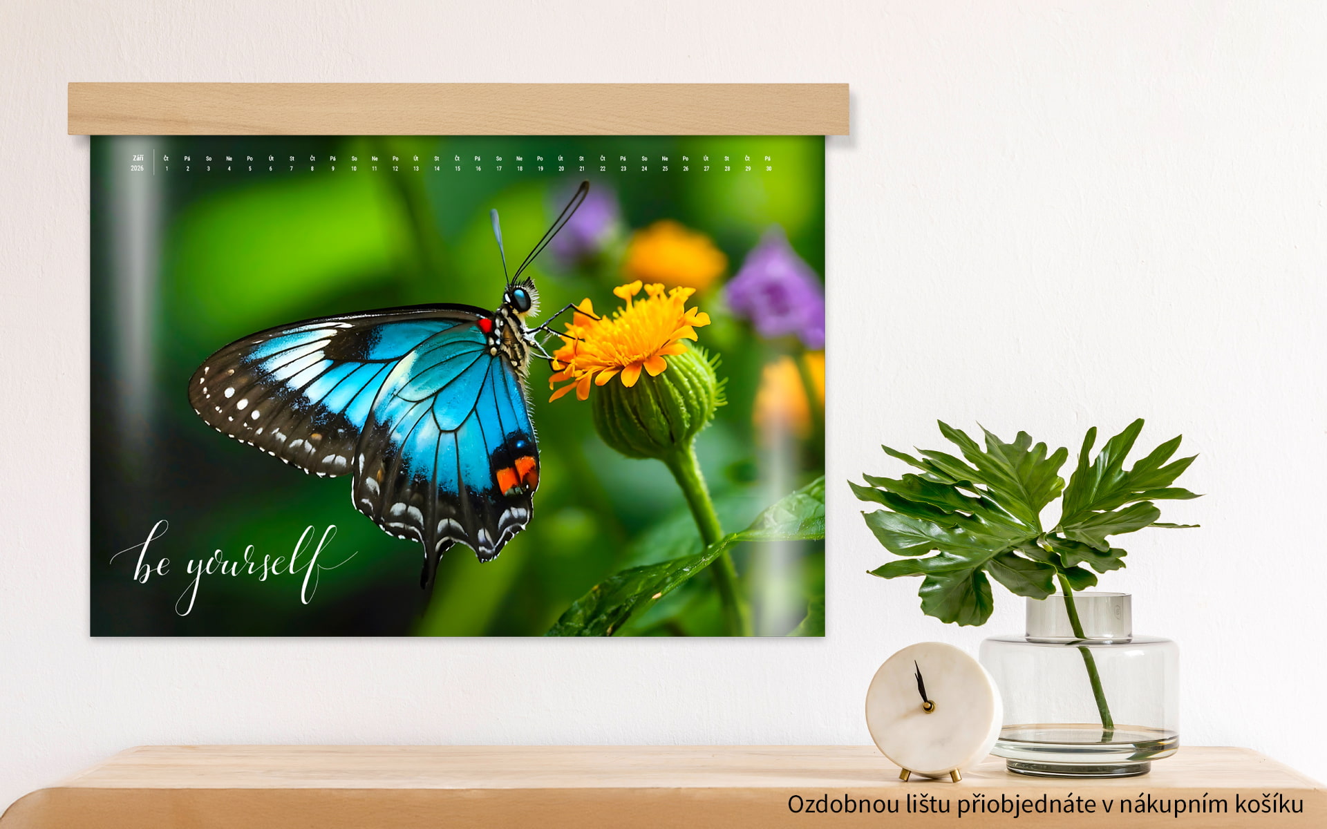 Nástěnný fotokalendář A3 na šířku zušlechtěný lakováním od HappyFoto Nástěnný fotokalendář A3 na šířku zušlechtěný lakováním od HappyFoto