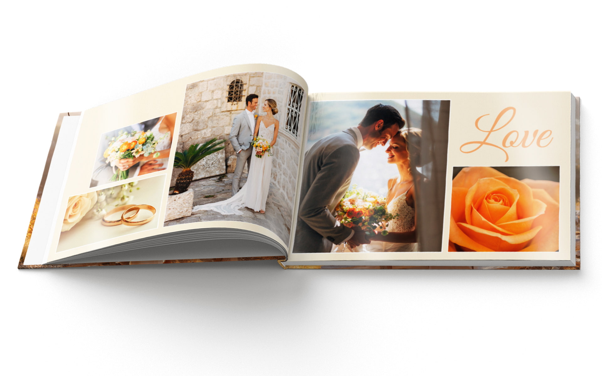 Fotokniha pevná, cca A4 na šířku zušlechtěná lakováním Fotokniha pevná, cca A4 na šířku zušlechtěná lakováním