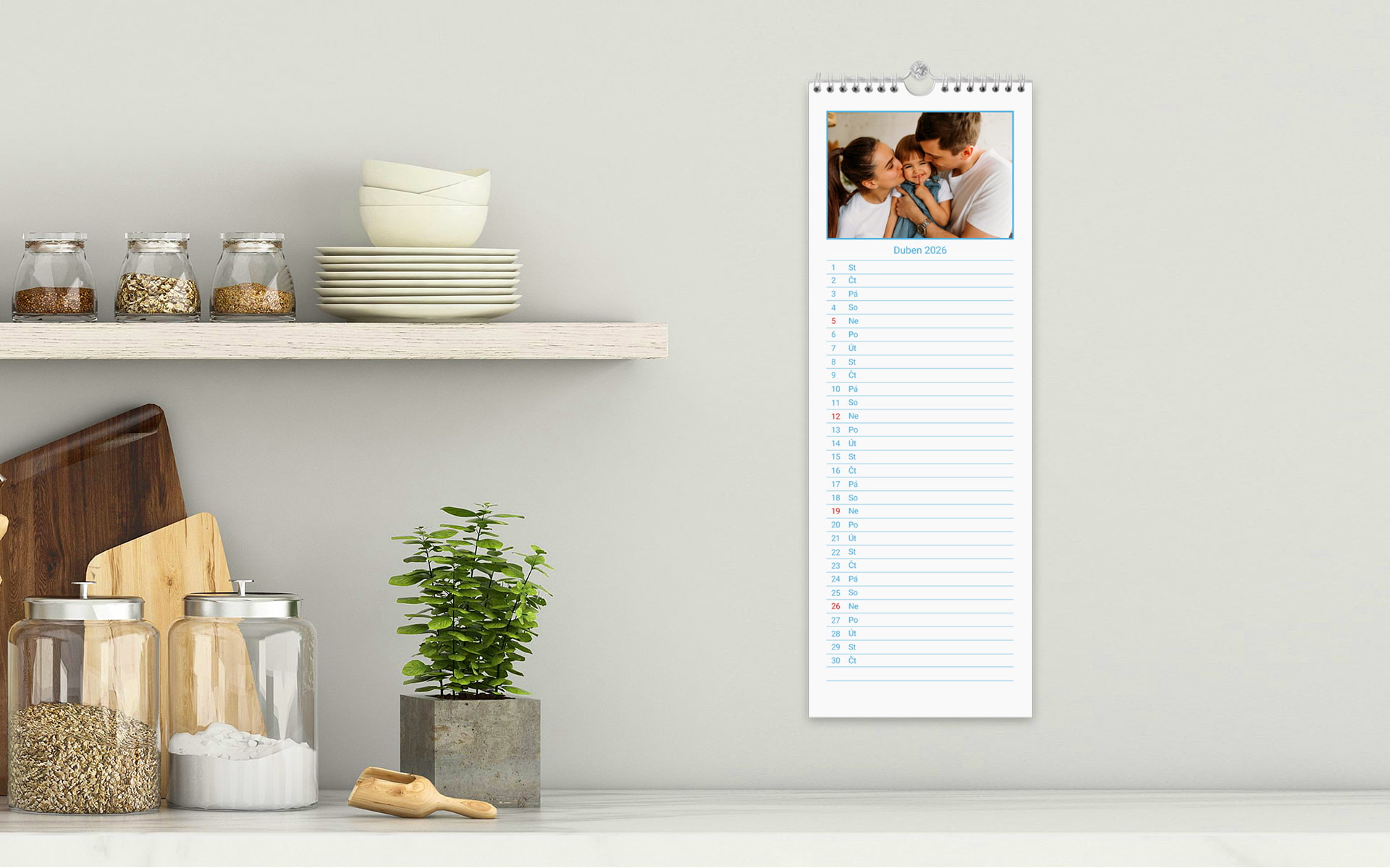 Plánovací fotokalendář od HappyFoto Plánovací fotokalendář od HappyFoto