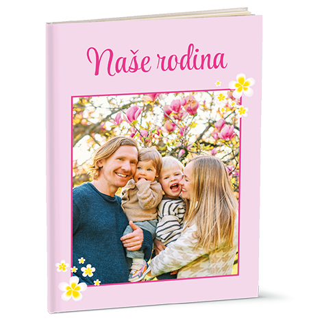 Fotokniha pevná, cca A4 na výšku