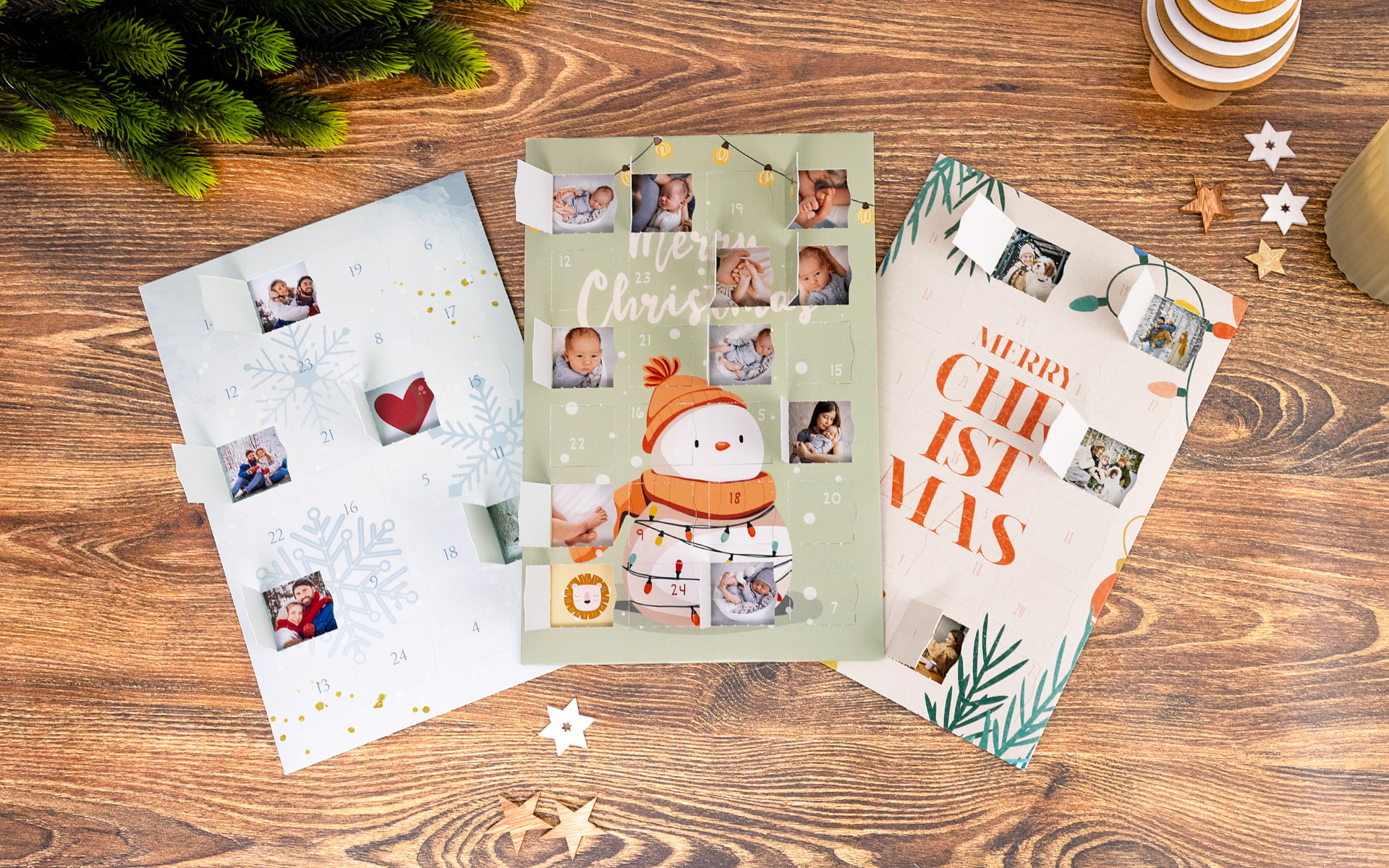 Adventní fotokalendář s plakátem od HappyFoto Adventní fotokalendář s plakátem od HappyFoto