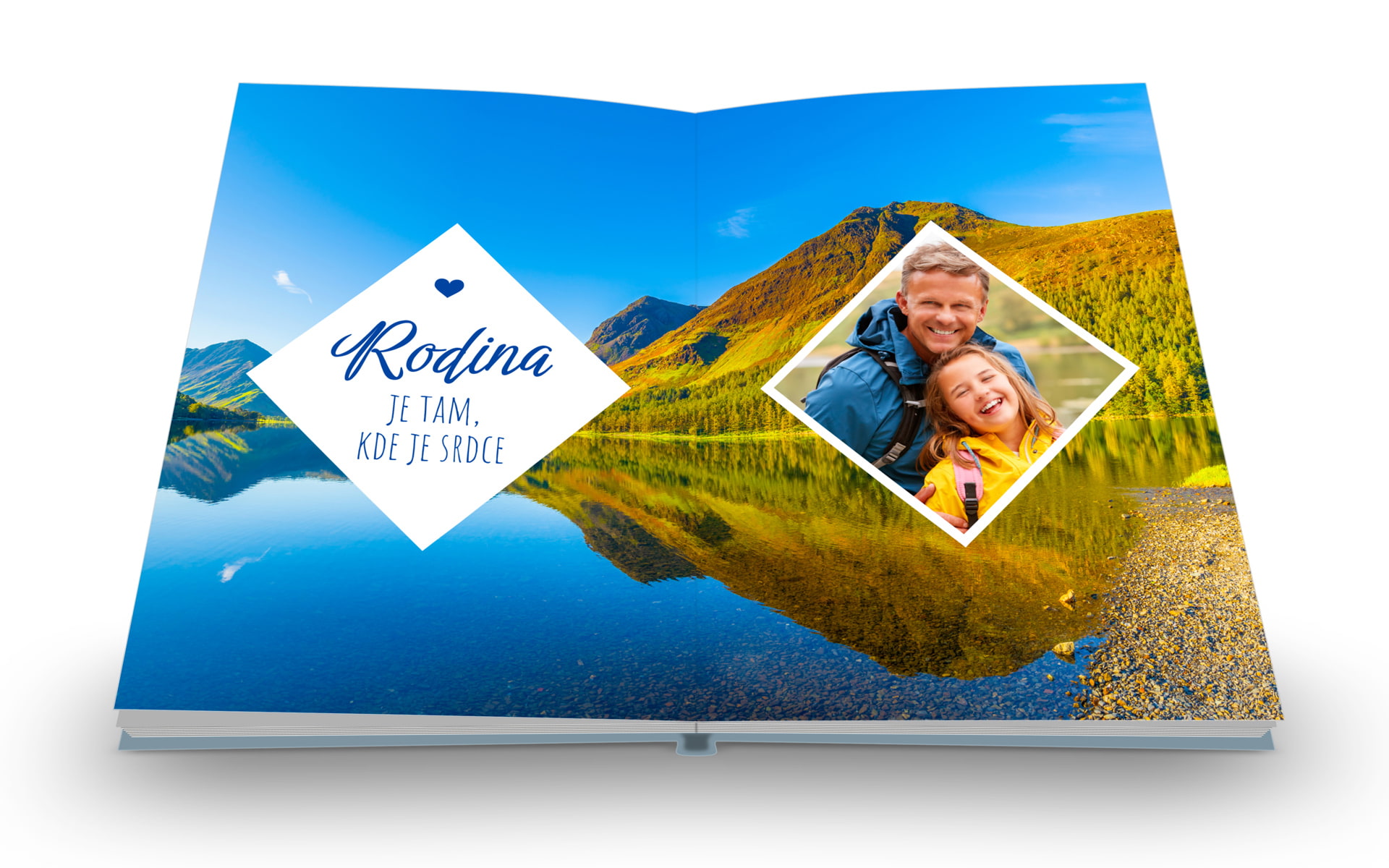 deLUXE Fotokniha pevná, cca A4 na výšku prémium mat