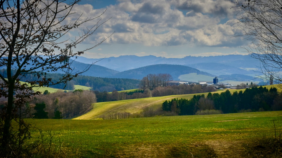 Výhled na Bílé Karpaty