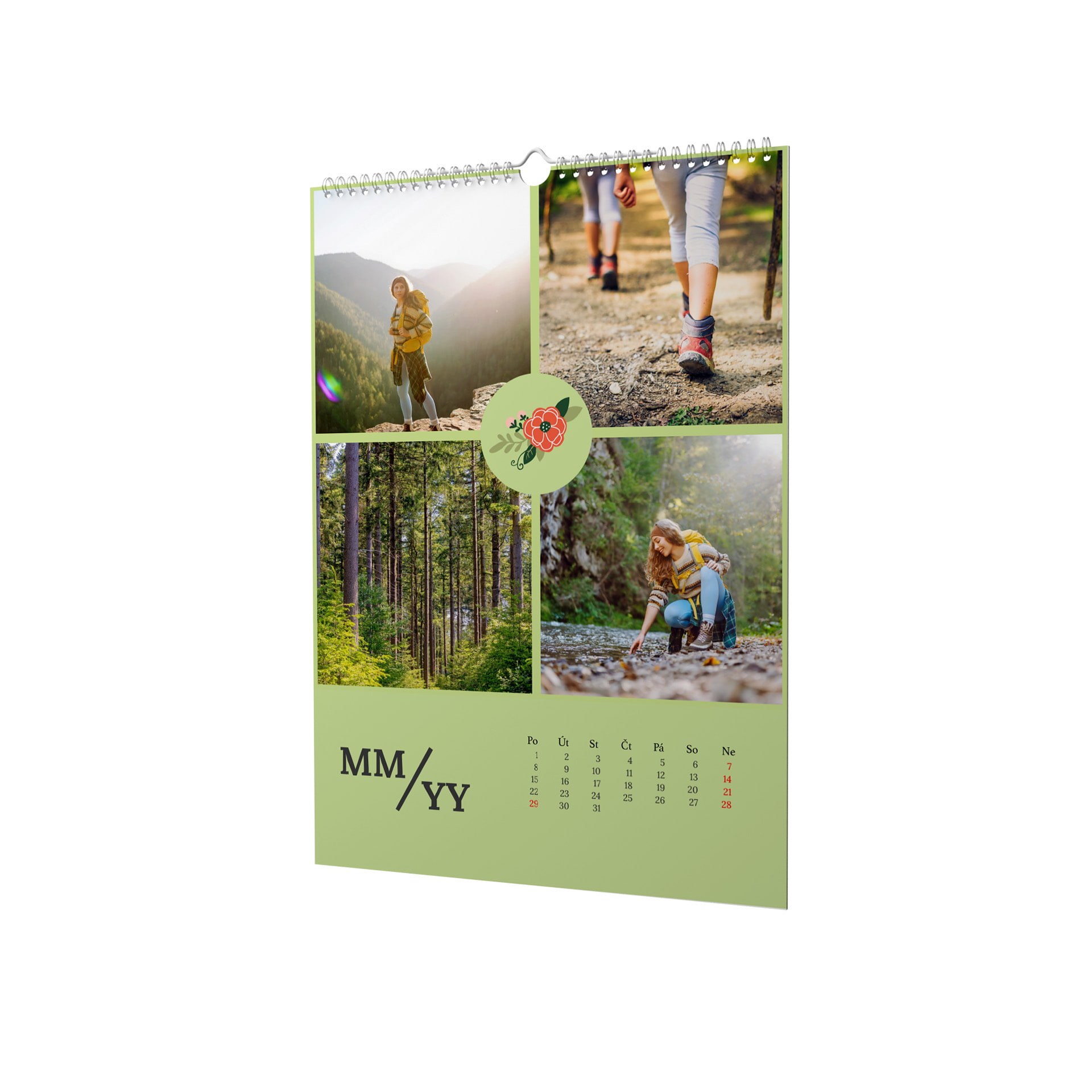 HAPPY Fotokalendář • A3 na výšku • dig. tisk - náš bestseller