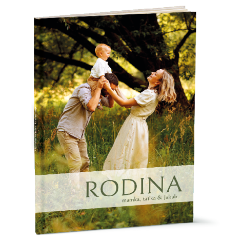 HAPPY Fotokniha • cca A4 na výšku • pevná • dig. tisk - náš bestseller