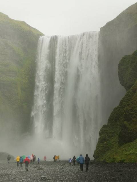 Vodopád Skógafoss