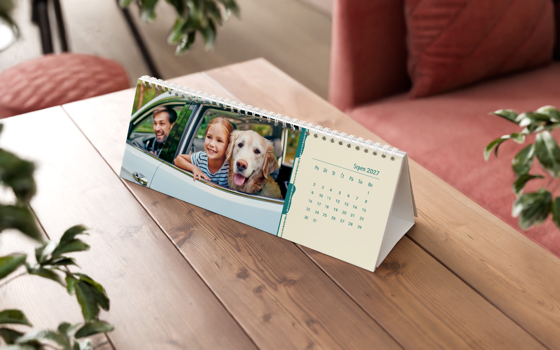 Ukázka speciálního fotokalendáře od HappyFoto